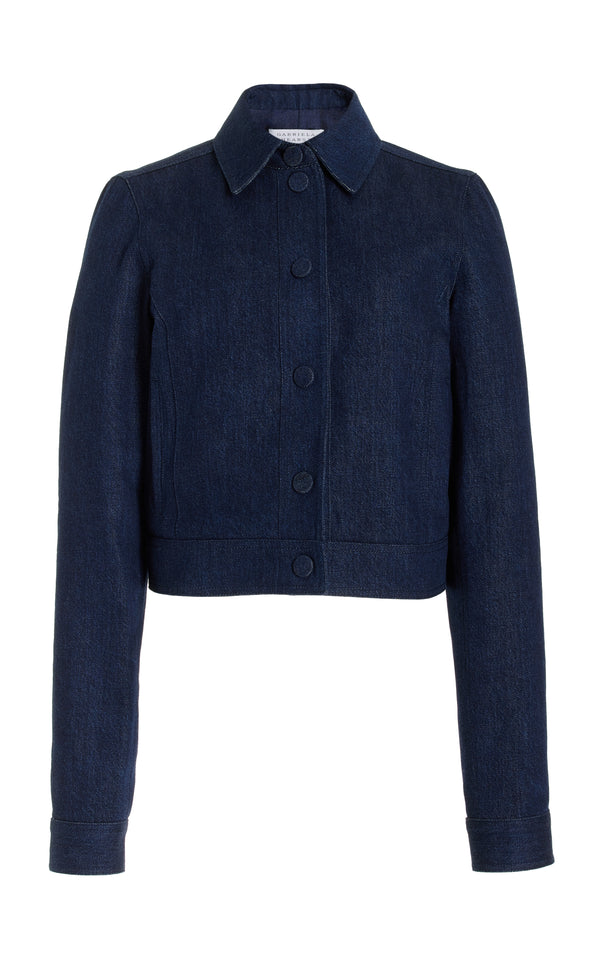 gabriela hearst Thereza Jacket in Organic Raw Denim