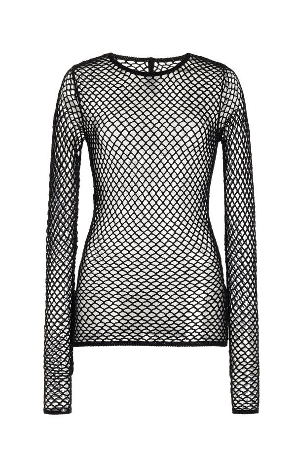 gabriela hearst Troth Knit Top in Black Merino Wool