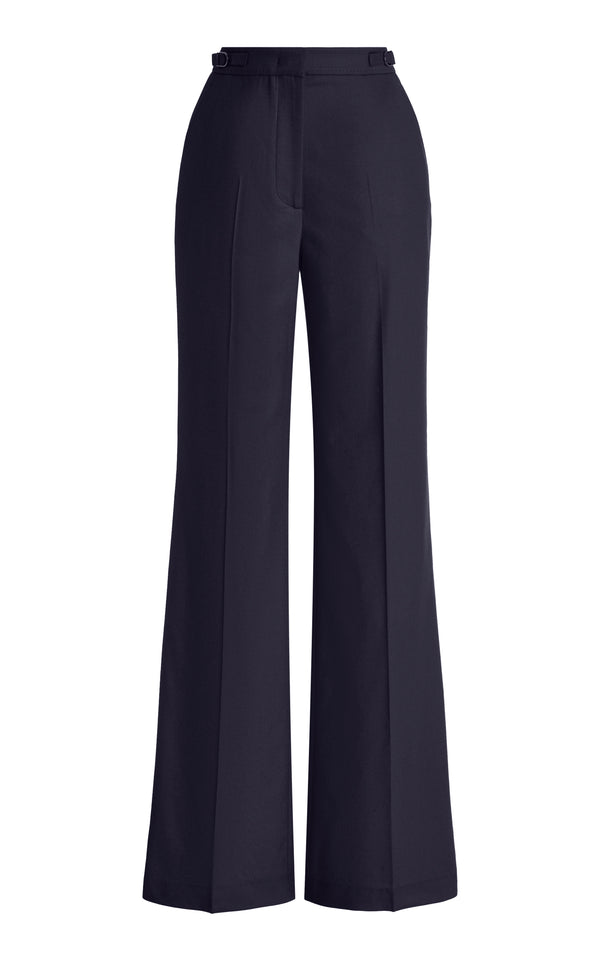 gabriela hearst Vesta Pant in Dark Navy Sportswear Wool