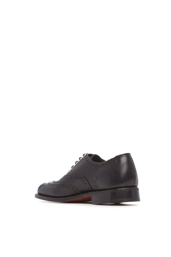 Gabriela Hearst Wincap Oxford Shoe In Black Leather